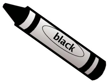 crayon black 1 Crayon Clipart, Free School Supplies, Black Crayon, Black Construction Paper, Teaching Colors, Prehistoric Art, Color Crayons, Classroom Rules, Grade 6