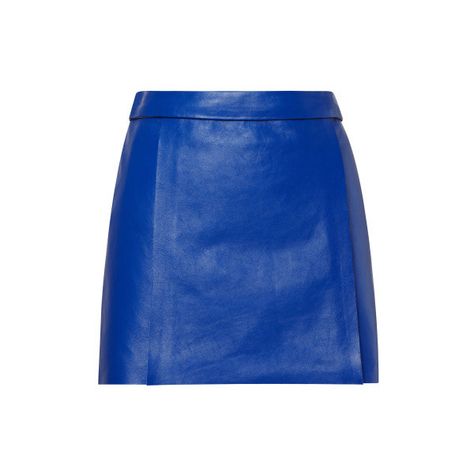 Kenzo Double Face Leather Skirt ($3,195) ❤ liked on Polyvore featuring skirts, mini skirts, bottoms, kenzo, skirts - blue, blue mini skirt, short mini skirts, short leather skirt and leather miniskirt Skirts Leather, Leather Skirt Short, Short Leather Skirt, Blue Leather Skirt, Real Leather Skirt, Short Leather Skirts, Leather Miniskirt, Pu Skirt, Skirts Short