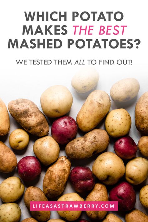 Red And White Potato Recipes, Best Potatoes For Mashed Potatoes, Yellow Potatoes Mashed, Stovetop Mashed Potatoes, Mashed Potatoes Russet, White Potato Recipes, Russet Mashed Potatoes, Potato Recipe For Kids, Potatoes Russet