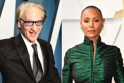 Bill Maher Downplays Jada Pinkett Smith's Alopecia on <em>Real Time</em>: 'It's Not Leukemia' Jada Pinkett, Bill Maher, Going Bald, Chris Rock, Jada Pinkett Smith, The Oscars, Have A Laugh, Shaved Hair, How To Make Light