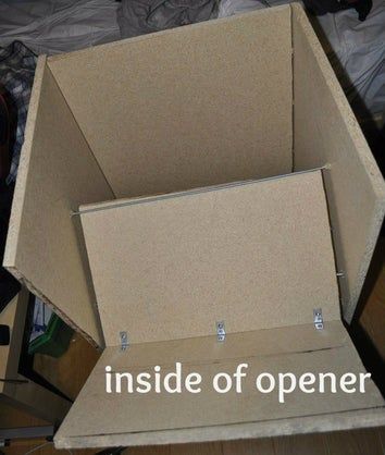 Parcel Drop Box for $55 : 6 Steps - Instructables Parcel Box Design, Drop Box Ideas, Mail Drop Box, Package Mailbox, Parcel Drop Box, Pirate Box, Installing Wainscoting, Diy Mail, Diy Mailbox