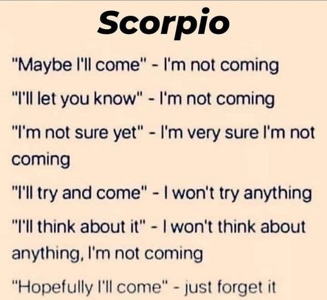 Funny Scorpio Quotes, Zodiac Mind Scorpio, Scorpio Funny, All About Scorpio, Zodiac Quotes Scorpio, Astrology Scorpio, Scorpio Traits, Scorpio Love, Scorpio Zodiac Facts