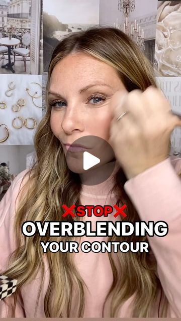 Leah Buckholz on Instagram: "Overblending is very common when you are new to contouring. ⬇️ ❌ Avoid using large circles when blending. ✅ Instead dab and flick your contour upwards. You can make your contour pops by using this method in the video🔥 🩷 I help women(just like you!!) find a better beauty routine for their aging skin and teach them how to wear LESS makeup and help them feel MORE beautiful everyday! 🌟Comment or text MAKEUP to 440-291-2791 and I can give you a free makeup color consultation for a custom cream makeup palette. Let me help you fall in love with your skin again!! #makeupover40 #makeupover50 #agingskin #matureskinmakeup #beautyover40 #beautyover50 #simplebeauty #lessismore #minimalmakeup #minimalbeauty #simplemakeup" How To Blend Contouring, Minimal Beauty, Makeup Over 50, Makeup Over 40, Minimal Makeup, Cream Makeup, Contour Makeup, Free Makeup, Simple Beauty