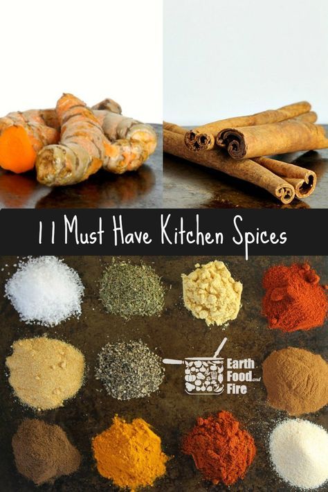 Spices In Kitchen, Must Have Spices, Essential Spices, Culinary Basics, Herbs List, Benefits Of Organic Food, Spice Blends Recipes, Spice Mix Recipes, Homemade Spices