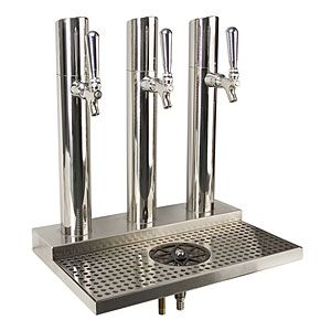 Beer Station, Draft Beer Tower, Glass Rinser, Pub Interior, Beer Tower, Steel Columns, Bar Interior, Draft Beer, Polished Stainless Steel