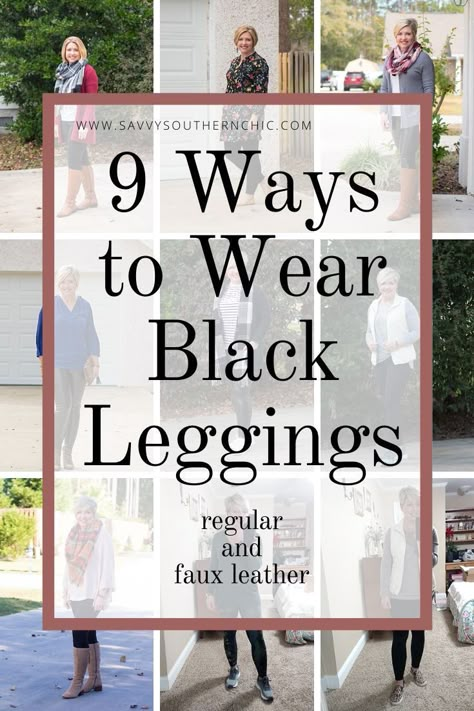 Fashion A to Z: L for Leggings Ways To Style Black Leggings, Ways To Wear Black Leggings, Black Leggings Outfit Winter, Casual Dresses For Summer, Style Black Leggings, Black Leggins, Women Leggings Outfits, Leggings Outfit Winter, 60 Hair