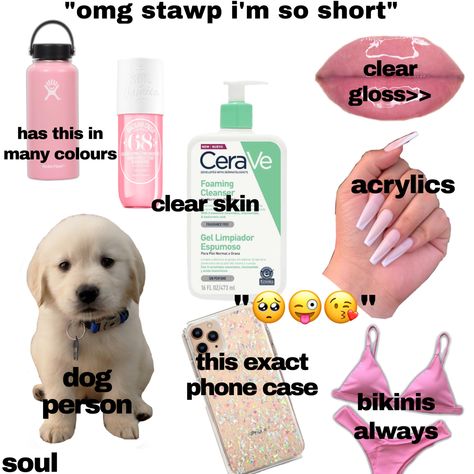 Preppy Starter Pack, Preppy Summer Outfits, Dog Phone, Preppy Stuff, Preppy Summer, Foam Cleanser, Starter Pack, Glow Up?, Fragrance Free Products