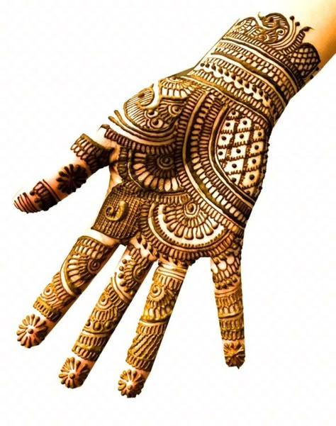 25 Stylish Indian Mehndi Designs That Are Therapeutic Sawan Mehendi Designs Easy, Mehendi Design For Right Hand, Sawan Mehendi Designs, Mehndi Designs Finger, Henna Hand Designs, Rajasthani Mehndi Designs, Indian Mehndi Designs, Indian Mehndi, Full Mehndi