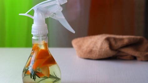 Use This Formula to Make Your Own Deodorizing Spray What To Do With Rosemary, Uses For Rosemary, Rosemary Spray, Diy Deodorant Spray, Cheap Vodka, Deodorizing Spray, Cleansing Spray, Cinnamon Oil, Grapefruit Oil