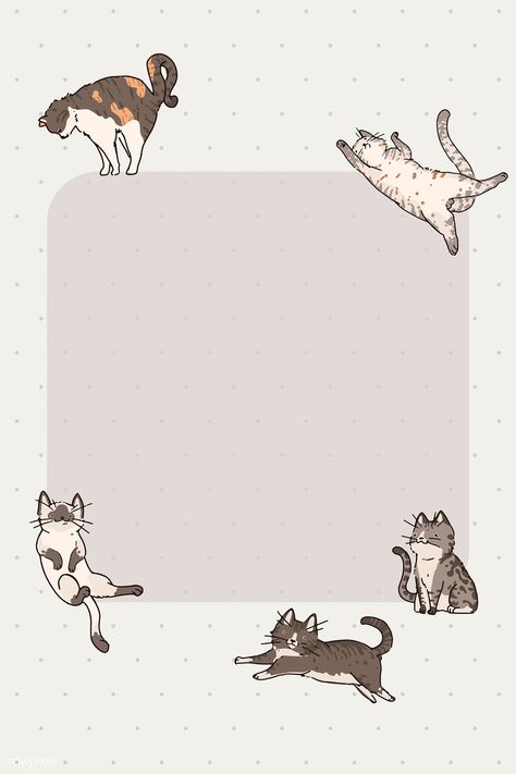 Cat lover pattern note paper template vector | premium image by rawpixel.com / marinemynt Cat Notes Template, Cat Note Paper, Cute Notes Paper, Aesthetic Notepad Template, Note Paper Wallpaper, Aesthetic Note Pad Template, Cute Paper Template, Goodnote Template Paper, Cute Note Template