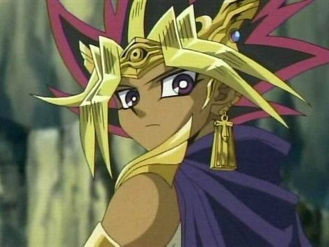 Pharaoh Atem from Yu-Gi-Oh Atem Yugioh, Pharaoh Atem, Yugi Muto, Yugioh Yami, Yami Yugi, Cartoon Games, Gaming Memes, Yu Gi Oh, Reference Poses