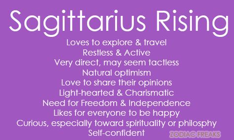 Sagittarius rising sign or ascendant and first house. Sagittarius Rising Sign, Sagittarius Ascendant, Sag Rising, Sagittarius Rising, Rising Signs, Ascendant Sign, Virgo And Sagittarius, Sagittarius Traits, Sagittarius Astrology