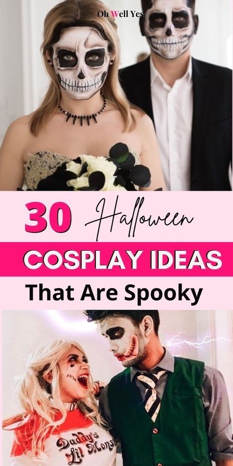 Here are 30 Spooky couple costume ideas for Halloween if you are in search for some ideas, Halloween couple costumes that are too creative, Halloween couple costumes that are funny, Scary Halloween Costume ideas for couple, Stunning Halloween costumes for couples Couples Zombie Costumes Diy, Diy Halloween Costumes For Couples Scary, Spooky Couples Costumes For Halloween, Spooky Costumes Couple, Horror Costumes For Couples, Gory Couples Costumes, Best Scary Couples Costumes, Awesome Halloween Costumes For Couples, Couples Zombie Costumes