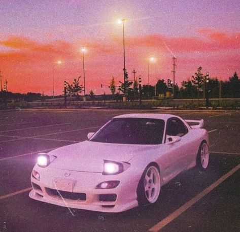 Gta Vi, Mazda Rx 7, Drifting Cars, Sun Setting, Car Goals, Gt Cars, Street Racing Cars, Rx 7, Big Car