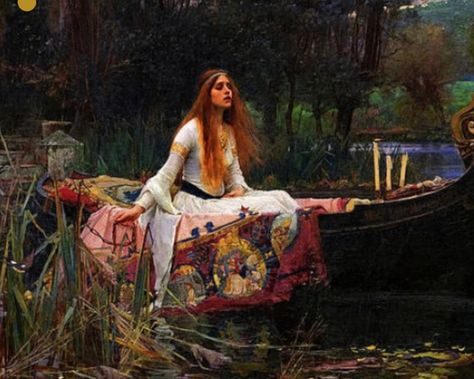 Lady Of Shallot, Lady Of Shalott, The Lady Of Shalott, Edward Gorey, Diane Arbus, Audre Lorde, John William Waterhouse, Dusty Miller, Anais Nin