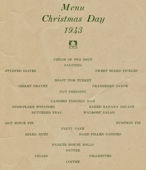 Christmas Dinner Menu Ideas, Christmas Day Dinner, 1940s Party, Menu Christmas, Tea Party Menu, Burning Down The House, Christmas Knitting Projects, Island Christmas, Create A Cookbook