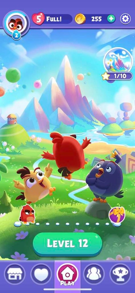 Game UI Database - Angry Birds POP! Text Games, Western Games, Pop Game, Disney Emoji Blitz, Disney Emoji, Action Cards, Candy Crush Saga, Game Websites, Splash Screen