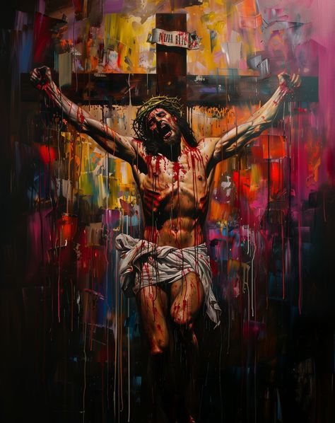 Jesus Cross Wallpaper, Christ Artwork, Jesus Artwork, Cross Wallpaper, Jesus Christ Artwork, Rennaissance Art, Prayer Wall, 19th Century Paintings, Dark Artwork