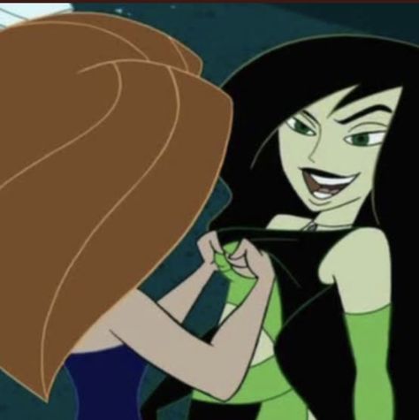 Kim X Shego, Aesthetic Cartoon, Japon Illustration, Kim Possible, Cartoon Icons, Cartoon Profile Pics, Cartoon Shows, Girl Gang, Cartoon Pics