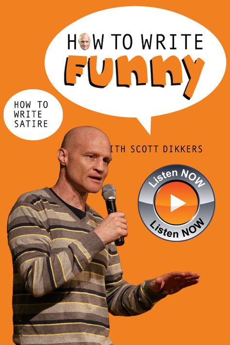 #1 bestselling author of How to Write Funny and founder of TheOnion.com Scott Dikkers walks you through the process of how to write a satirical article, essay, stand-up bit or sketch. Comedy Sketch, Satire Humor, Comedy Writing, Sketch Comedy, Stand Up Comedy, Satire, Bestselling Author, Puns, My Future