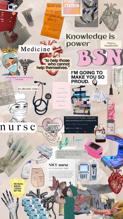 Nursing Student Vision Board Ideas, Crna Aesthetic, Izzy Stevens, Ipad Makeover, Nurse Vibes, Nursing Inspiration, Nursing Wallpaper, Student Clipart, Nursing School Inspiration