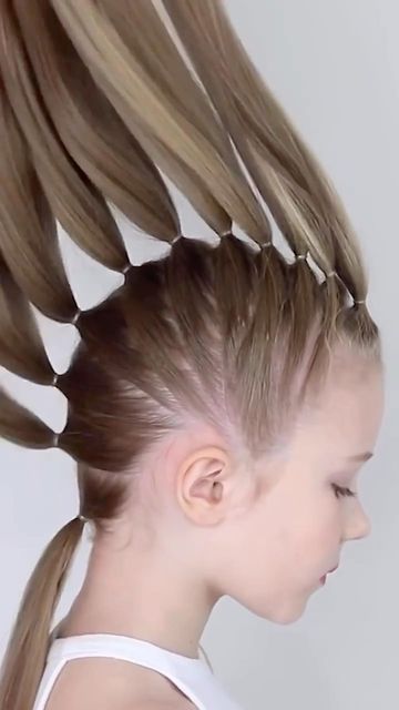 Girl Hair Dos, Fest Outfits, Viking Hair, Beautiful Braided Hair, Dance Hairstyles, Hair Braid Videos, Peinados Fáciles Para Cabello Corto, Hair Up Styles, Hair Ponytail Styles