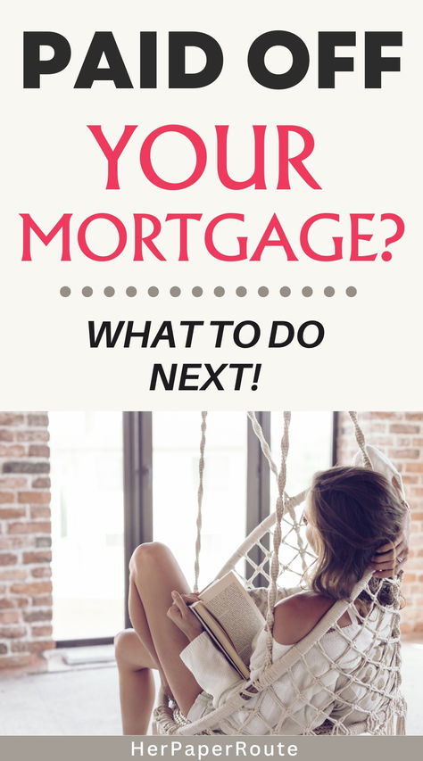 Have you made the last payment on your mortgage? Congratulations! Knowing that your mortgage is paid off and that you own your home free and clear is a wonderful feeling. You might be asking yourself, now what? Or even, What do you pay after the mortgage is paid off? If the mortgage payments had been a central part of your financial outlook for decades, it may now seem as though you are stepping into unknown territory. Wealth Planning, Mortgage Free, Mortgage Payoff, Home Mortgage, Paid Off, Mortgage Payment, Wealth Management, Financial Tips, Now What