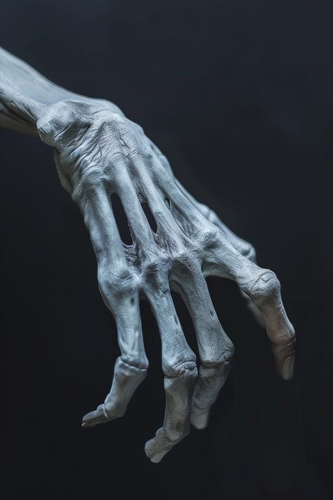 #SkeletonHand #Hyper-realistic #HighlyDetailed #HandTouchPose #HighContrast #4kResolution #2:3AspectRatio Creepy Hand Poses, Hand Bones Reference, Skeleton Looking Down, Skeletal Hand Reference, Hand Flat On Surface, Skeleton Hand Reaching Out, Reference Photos Hands, Melting Reference, Hands Out Reference