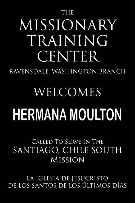 Home Mtc Signs, Home Mtc Ideas, Sister Missionary, Home Training, Sister Missionaries, Santiago Chile, Home Sign, Training Center, Art Projects