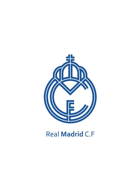 Real Madrid Crest, Real Madrid Tv, Madrid Logo, Real Madrid Video, Real Madrid Logo, Logo Football, Real Madrid Wallpapers, Madrid Wallpaper, Minimal Branding