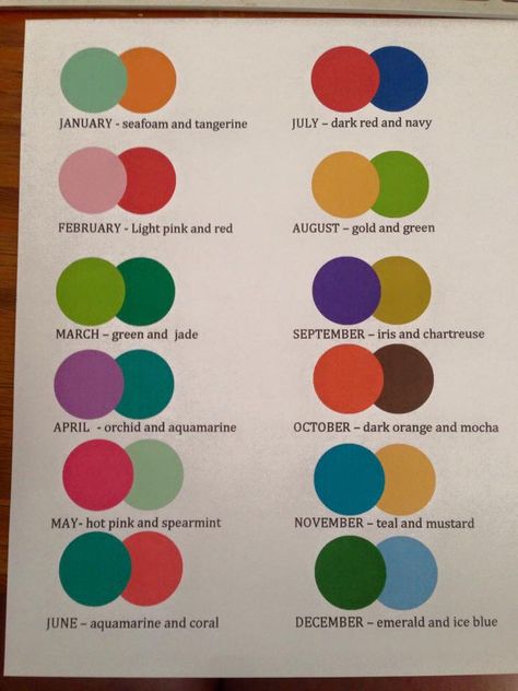 ERIN CONDREN MONTHLY COLOR SCHEMES Colors For Each Month, Braces Colors Combinations, December Bullet Journal, Palette Challenge, Bullet Journal 2020, Braces Colors, Color Palette Challenge, Kawaii Pens, Color Combinations For Clothes