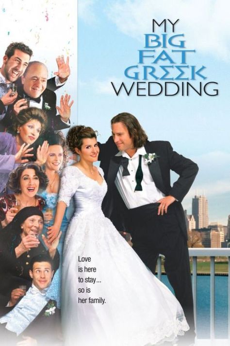 Andrea Martin, My Big Fat Greek Wedding, Nia Vardalos, Rita Wilson, John Corbett, Joey Fatone, Wedding Movies, Movies Worth Watching, Greek Wedding