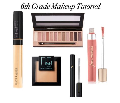 My 6th Grade Makeup Tutorial Makeup For 6th Graders, 6th Grade Makeup, Middle School Makeup, Beginner Makeup Tutorial, 2023 Review, Beginner Makeup Kit, Makeup Ideas Wedding, Dark Circles Makeup, Makeup And Products