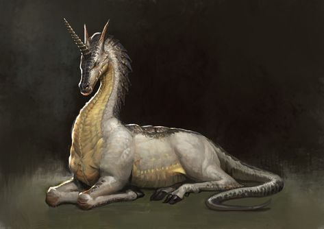 Dragon Horse Hybrid, Mother Dragon, Dragon Horse, Creature Artwork, Mythical Animal, Fantasy Beasts, Unicorn Art, Kai Fine Art, Prehistoric Creatures