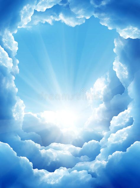 The Heavens. Sun shining from behind clouds #Sponsored , #Affiliate, #SPONSORED, #Heavens, #shining, #clouds, #Sun Heaven Pictures, Stairs To Heaven, Angel Clouds, Cloud Stickers, Blue Sky Clouds, Cloud Photos, Stairway To Heaven, Angel Pictures, Jesus Art