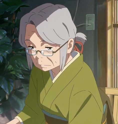 Hitoha Miyamizu, Old Lady Cartoon, Mom Characters, Oc Manga, Skateboard Photography, Story Characters, Old Lady, Old Woman, Old Anime