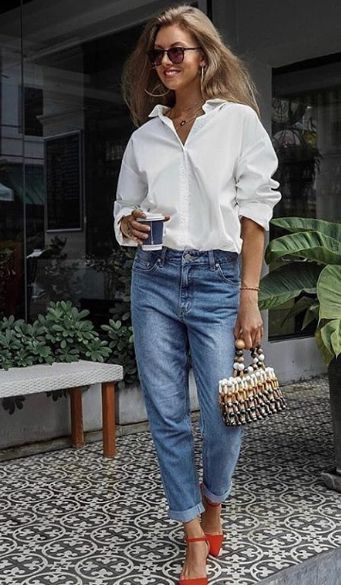 White Outfits For Women, Mode Tips, Mode Casual, Fashion Mistakes, Mode Inspo, Looks Chic, Outfits Casual, Mode Inspiration, French Style