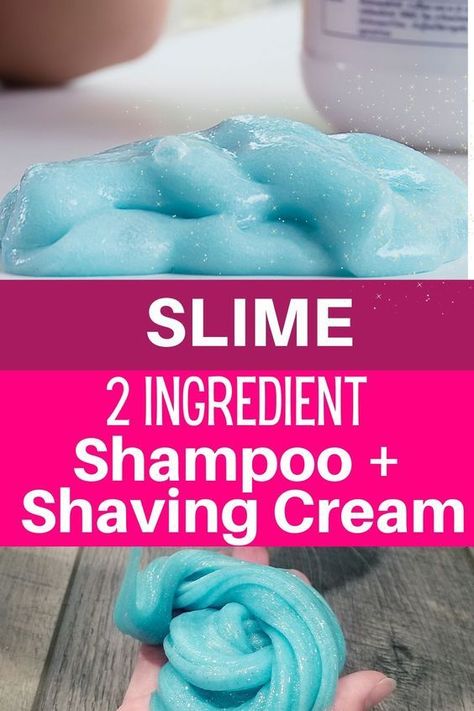 Fluff Slime With Shaving Cream, Shaving Cream Slime Without Borax Recipe, Slime Recipe With Conditioner, How To Make Slime Without Shaving Cream, Slime Without Contact Solution, Shaving Cream Slime Recipe, Make Slime, Shaving Cream Slime, Slime Without Shaving Cream