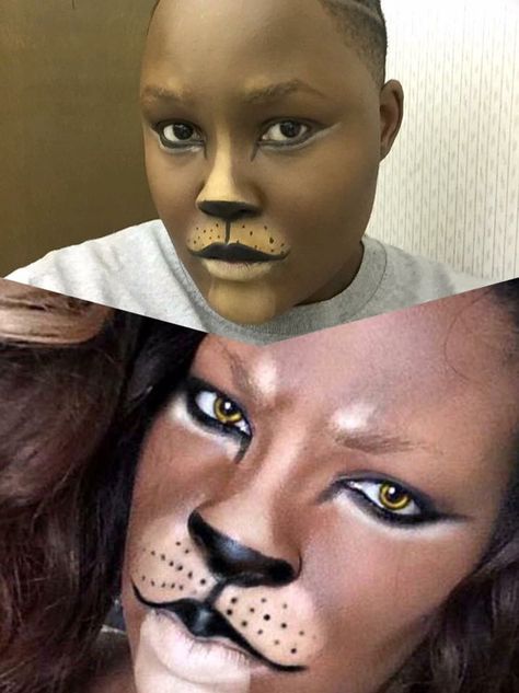 Lion Makeup, Halloween Men, Male Makeup, Lion Face, Halloween 2023, Costume Makeup, Narnia, Eyeshadow Makeup, Halloween Makeup