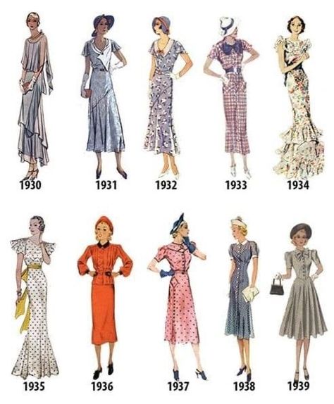 1930s Womens Dresses, 30s 40s Fashion, Womens 1930s Fashion, 30s Woman Fashion, 30's And 40's Fashion, 1930s Woman Fashion, 1930 Woman Fashion, 1939 Womens Fashion, 1936 Fashion Women