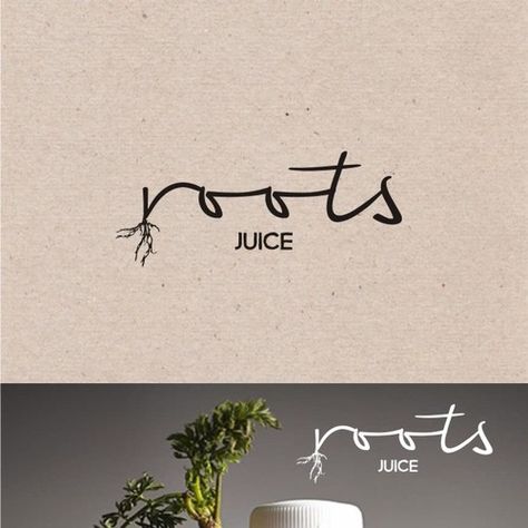 Root Logo Ideas, Roots Logo Design Ideas, Roots Graphic Design, Organic Logo Design Inspiration, Organic Food Branding, Root Logo Design, Plant Logo Ideas, Seed Logo Design, Organic Fonts