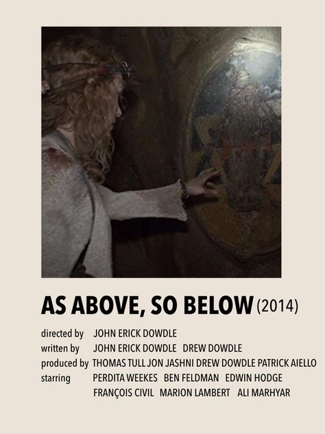 As Above So Below Movie Poster, As Above So Below Poster, As Above So Below Wallpaper, As Above So Below Movie, Film Cards, Psychological Thriller Movies, Scary Movies To Watch, Doors Movie, Halloween Movies List