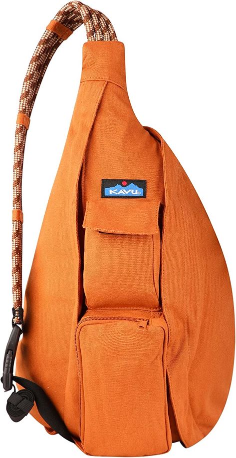 KAVU's Classic Rope Bag is one of KAVU’s signature crossbody slings. It’s sleek and has storage galore! Two main compartments hold your adventure gear, with an internal zip pocket and two external pockets for phone or shades. What Makes Our Ropes So Dope? - Our rope straps are sturdy, but not bulky - soft, but not flimsy. They're that perfect combo of durability and comfort! We also use some of the strongest, lightest buckle clips out there, so you can really depend on them to last. Beach Doodle, Kavu Rope Bag, Sling Pack, Rope Bag, Small Book, Adventure Gear, Sling Backpack, Zip Pockets, Fashion Branding