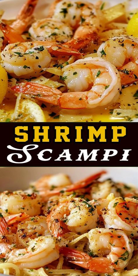 Shrimp scampi that tastes like it’s from a five-star restaurant? Yes, please! 🍤🍋 This recipe is buttery, garlicky, and full of flavor. Make it tonight and enjoy a taste of luxury at home. #SeafoodDinner #ShrimpScampiRecipe #FlavorfulMeals #FastRecipes Shelled Shrimp Recipes, What To Do With Cooked Shrimp, Shrimp Gambas Recipe, Baked Shrimp Scampi Oven, Cooked Shrimp Recipes Frozen, Butterfly Shrimp Recipes, Frozen Shrimp Recipes Easy, Sheet Pan Shrimp Scampi, Gambas Recipe