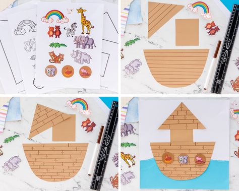 process too make Noah's Ark Craft Noah's Ark Craft Preschool Printable, Noah's Ark Preschool Crafts, Noah's Ark Craft Preschool Art Projects, Noah’s Ark Craft Preschool Free, Noah's Ark Coloring Page Free Printable, Diy Noah’s Ark Craft, Noah’s Ark Crafts For Kids Easy, Noah’s Ark Craft, Noah Ark Craft