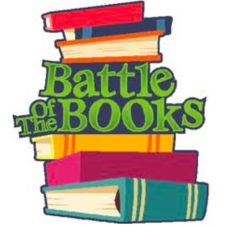 Reading Contest, School Library Book Displays, Battle Of The Books, Books Clipart, Middle School Libraries, Pta School, Elementary School Library, Class Library, Library Bulletin Boards