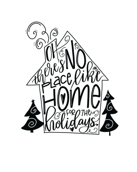 Home for the Holidays Free Printable & Hand Lettering Hop - Amy Latta Creations Home For The Holidays Quotes, Christmas Present Quotes, School Auction Projects, Texas Christmas, Auction Projects, Home Owner, Holiday Quotes, Party Places, Holiday Printables