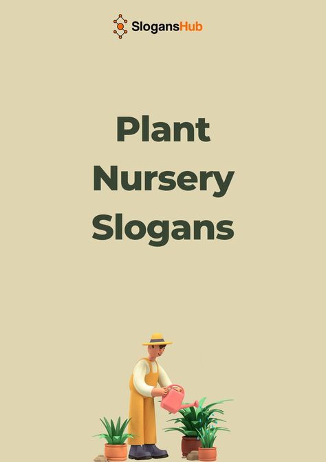 Slogans For Business, Gardening Business, Tree Slogan, Funny Gardening, Green Companies, Business Slogans, Gardening Humor, Cool Slogans, Catchy Slogans