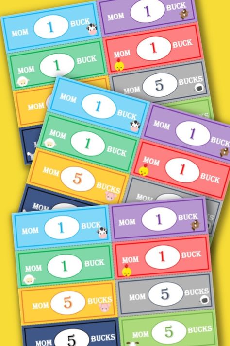 Provide rewards and incentives in your home with these FREE Printable Mom Bucks! #fhdhomeschoolers #freehomeschooldeals #mombucks #childincentives #hsmoms Book Bucks Free Printable, Mommy Bucks Printable, Mom Bucks Reward System Printable Free, Mom Bucks Printable Free, Mom Bucks Reward System, Family Economy, Behavior Bucks, Mom Bucks, Respect Activities