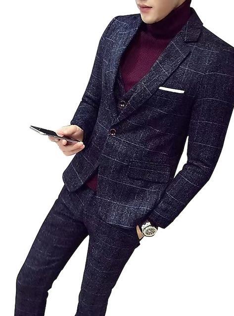 Slim Fit Suit Men, Sweater Streetwear, Party Jackets, Suit Men, Plaid Suit, Ceremony Wedding, Swimwear Dress, Slim Fit Suit, Beach Swimwear